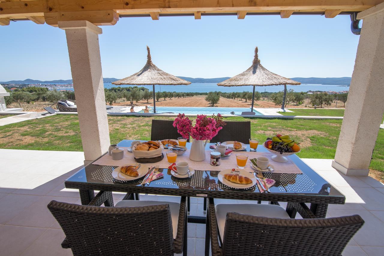 Estate Villa Duo Biograd Na Moru Buitenkant foto