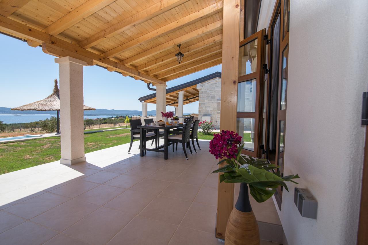 Estate Villa Duo Biograd Na Moru Buitenkant foto