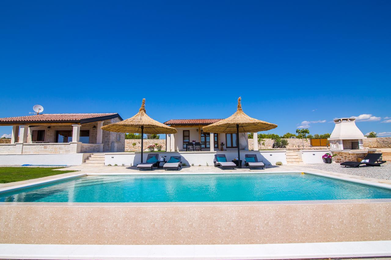 Estate Villa Duo Biograd Na Moru Buitenkant foto