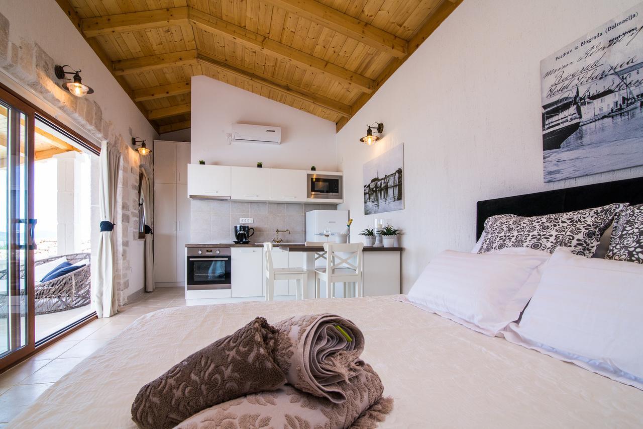Estate Villa Duo Biograd Na Moru Buitenkant foto