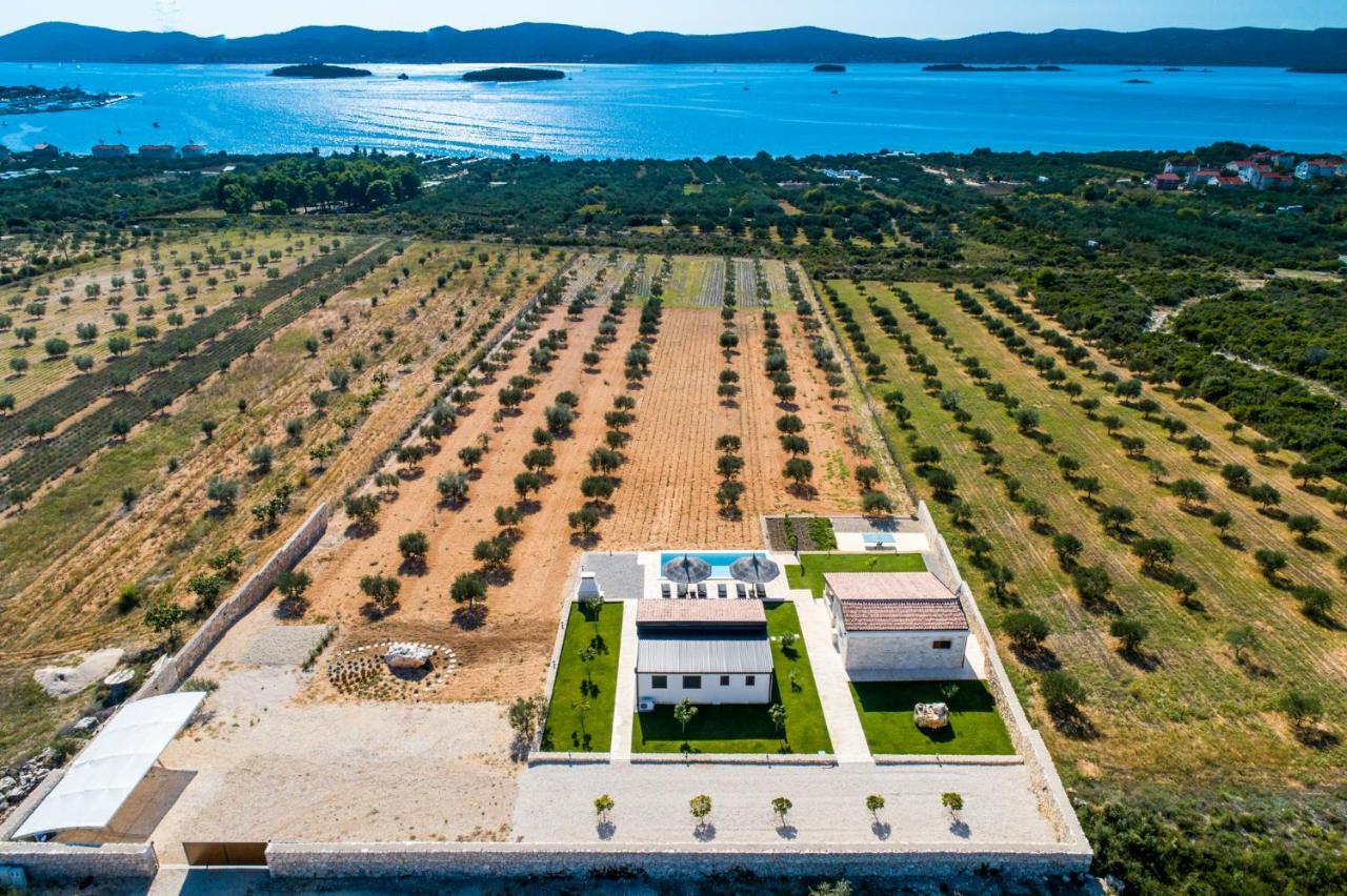 Estate Villa Duo Biograd Na Moru Buitenkant foto