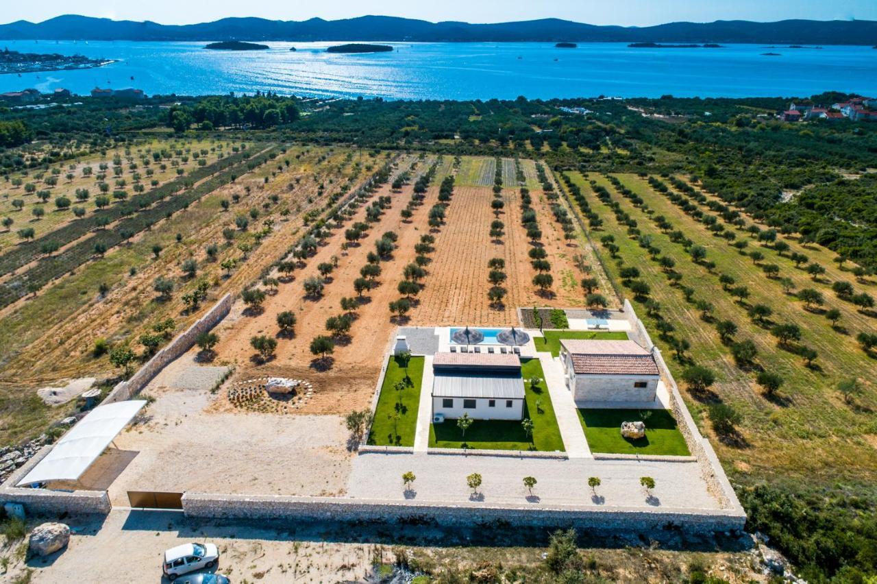 Estate Villa Duo Biograd Na Moru Buitenkant foto